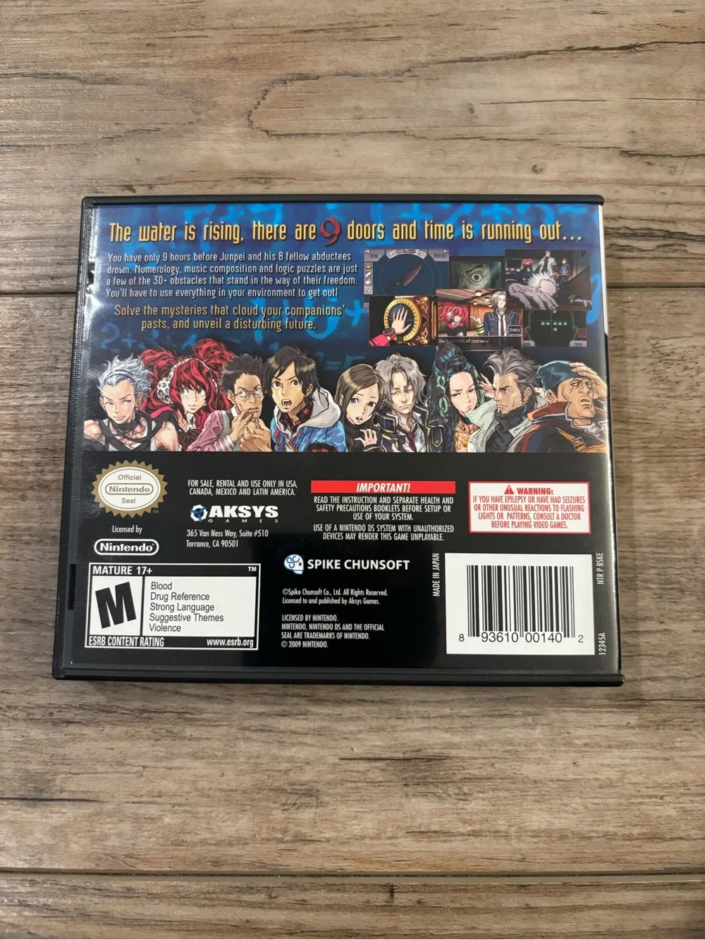 Nintendo authentic game